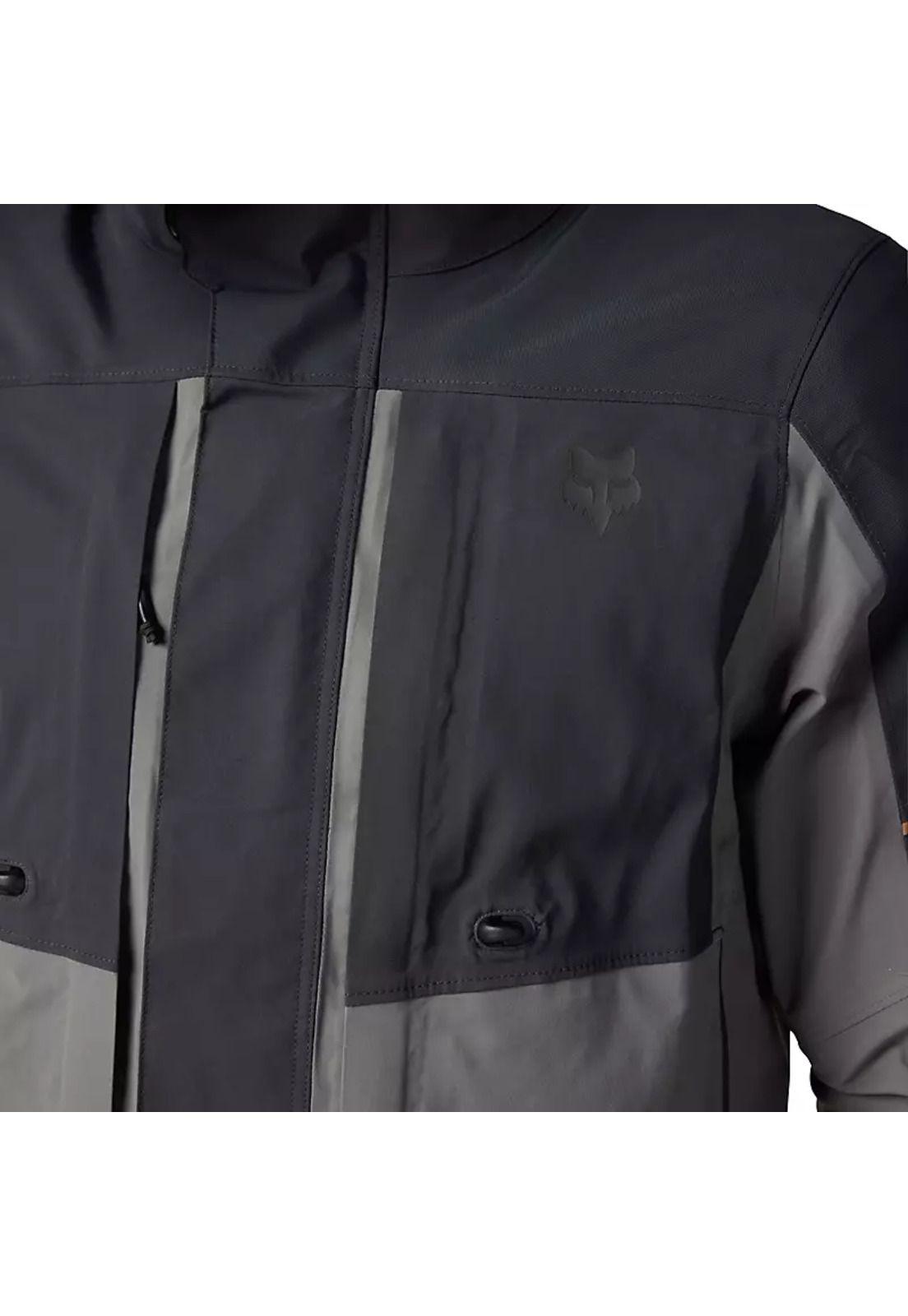 Chaqueta Moto Ranger GORE-TEX ADV Impermeable Gris Fox-5