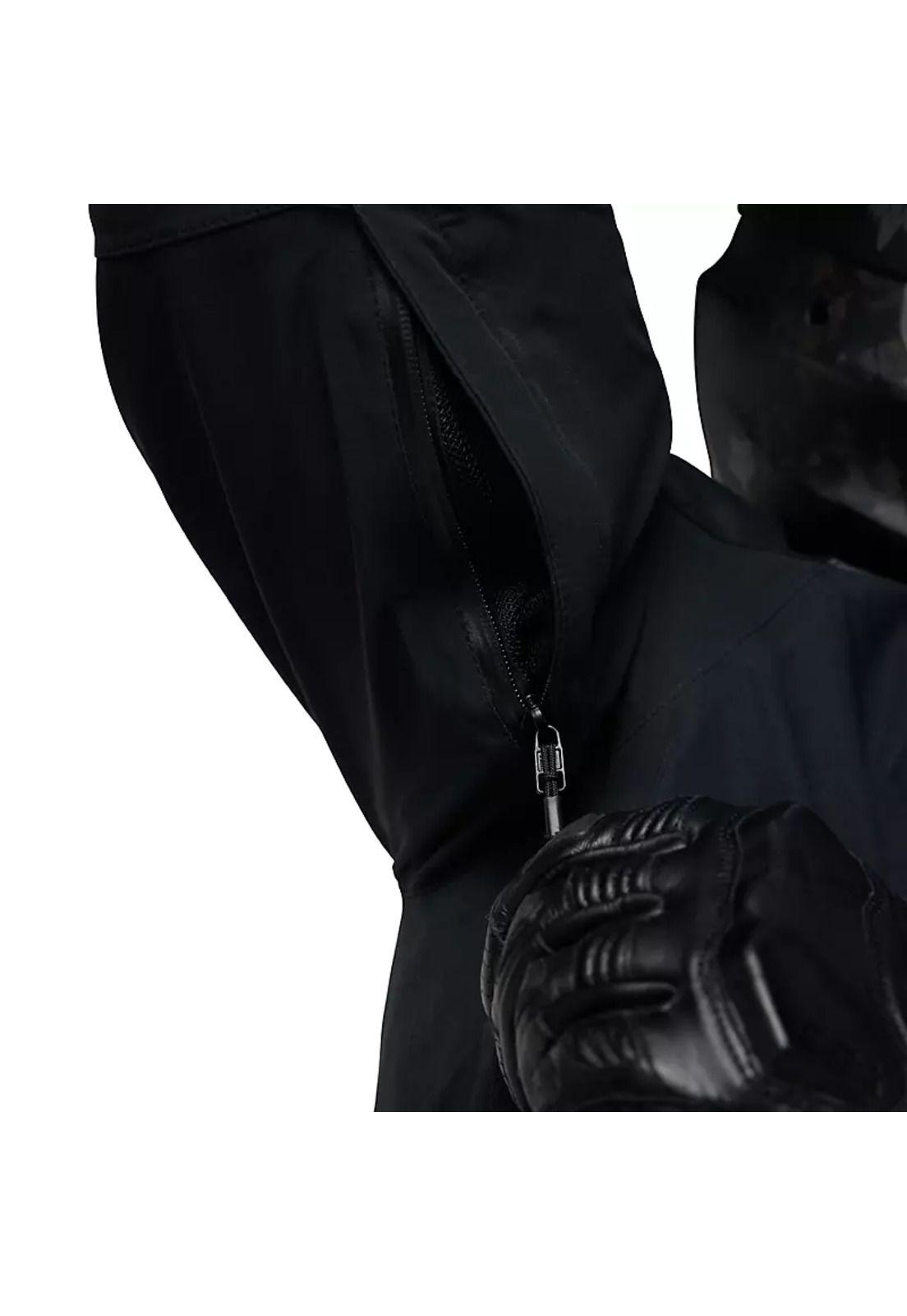 Chaqueta Moto Defend GORE-TEX ADV Impermeable Negro Fox-7