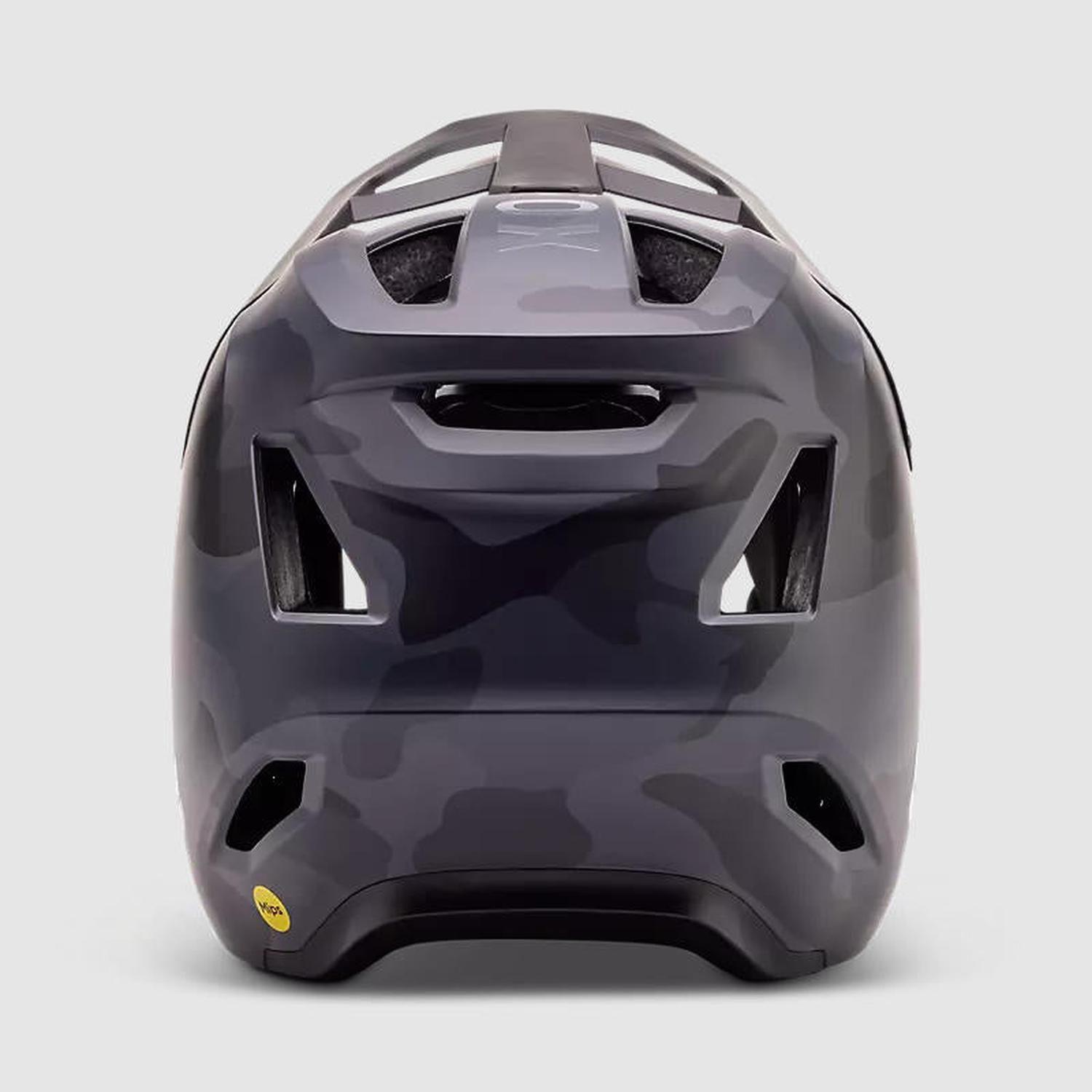 Casco Bicicleta Niño New Rampage Camo Negro Fox-4