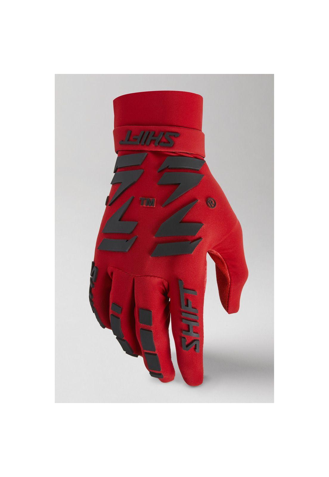 Guantes Moto Black Label Flexguard Rojo Shift-0