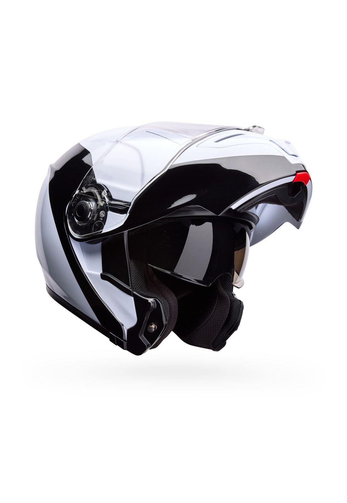 Casco Moto Calle SRT Flow Blanco/Negro Bell-2