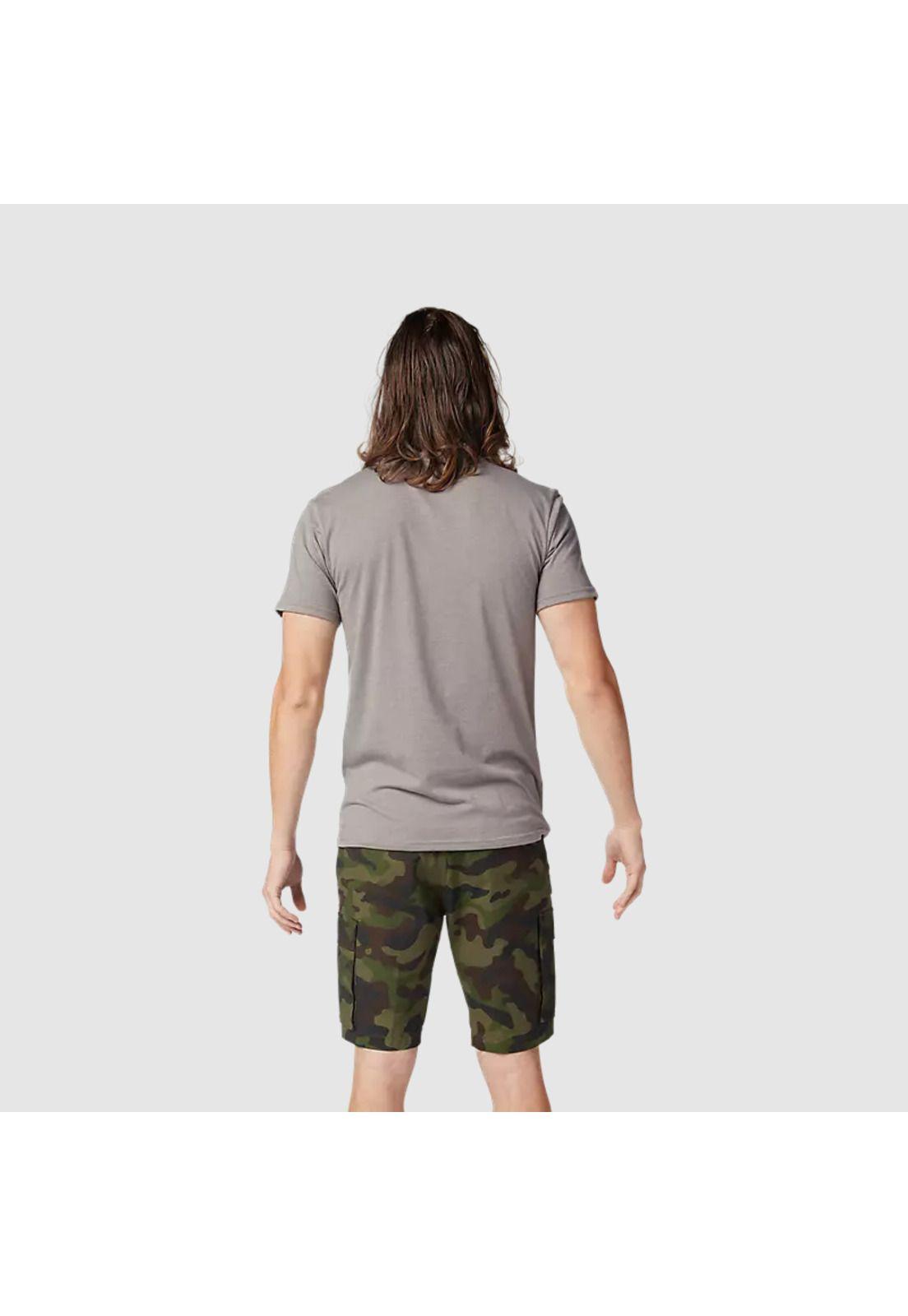 Polera Lifestyle Fox x Honda Gris Fox-3