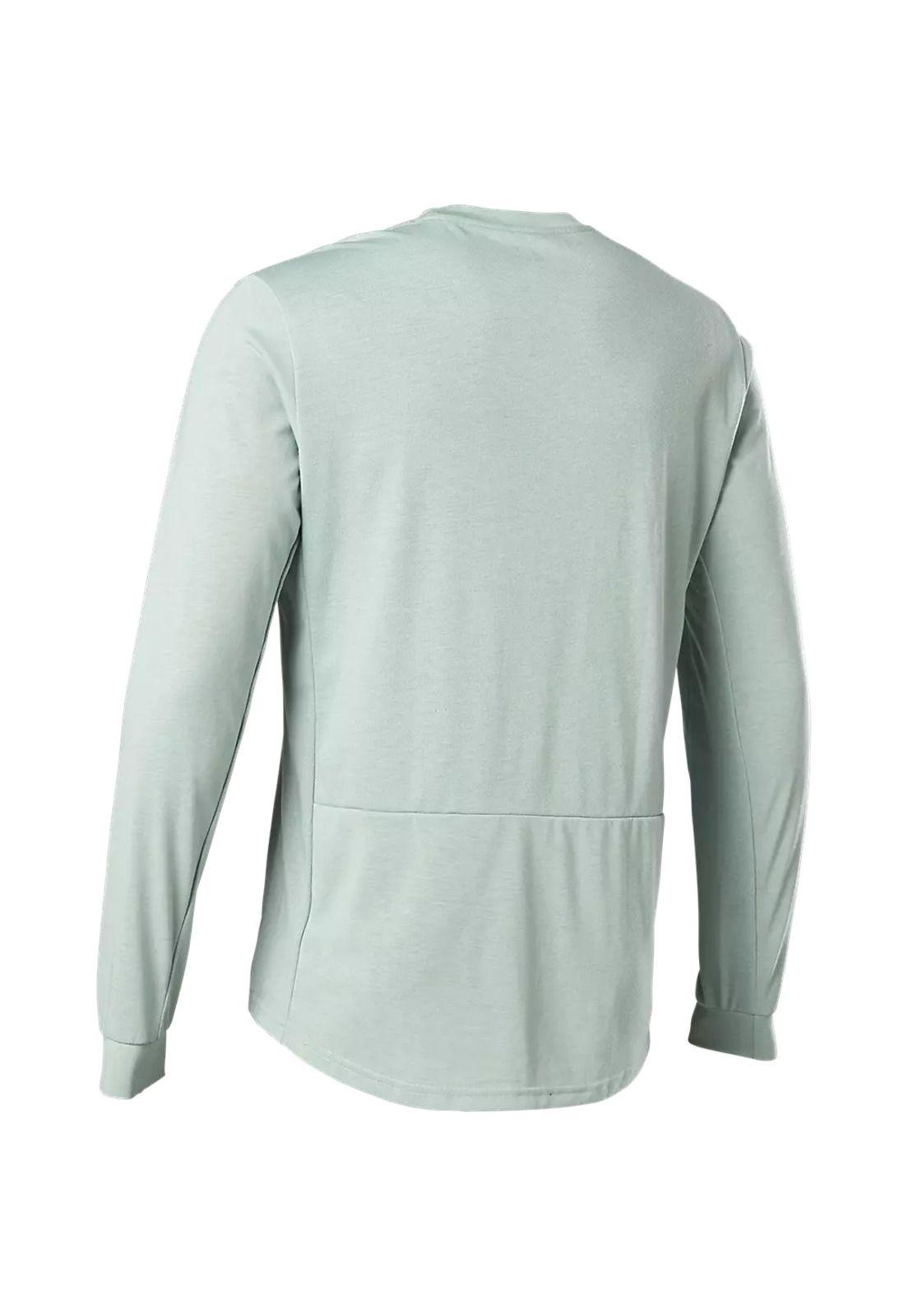 Polera Bicicleta Ranger Drirelease® Manga Larga Gris Fox-2