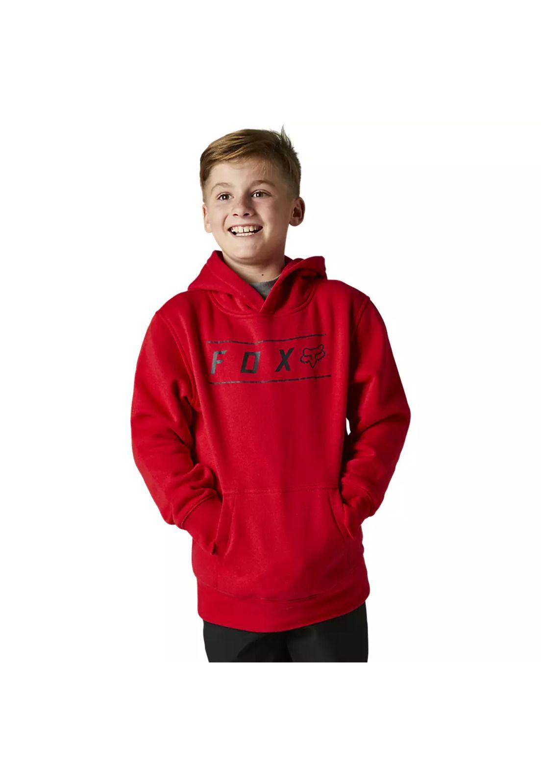 Poleron Lifestyle Niño Pinnacle Rojo Fox-0