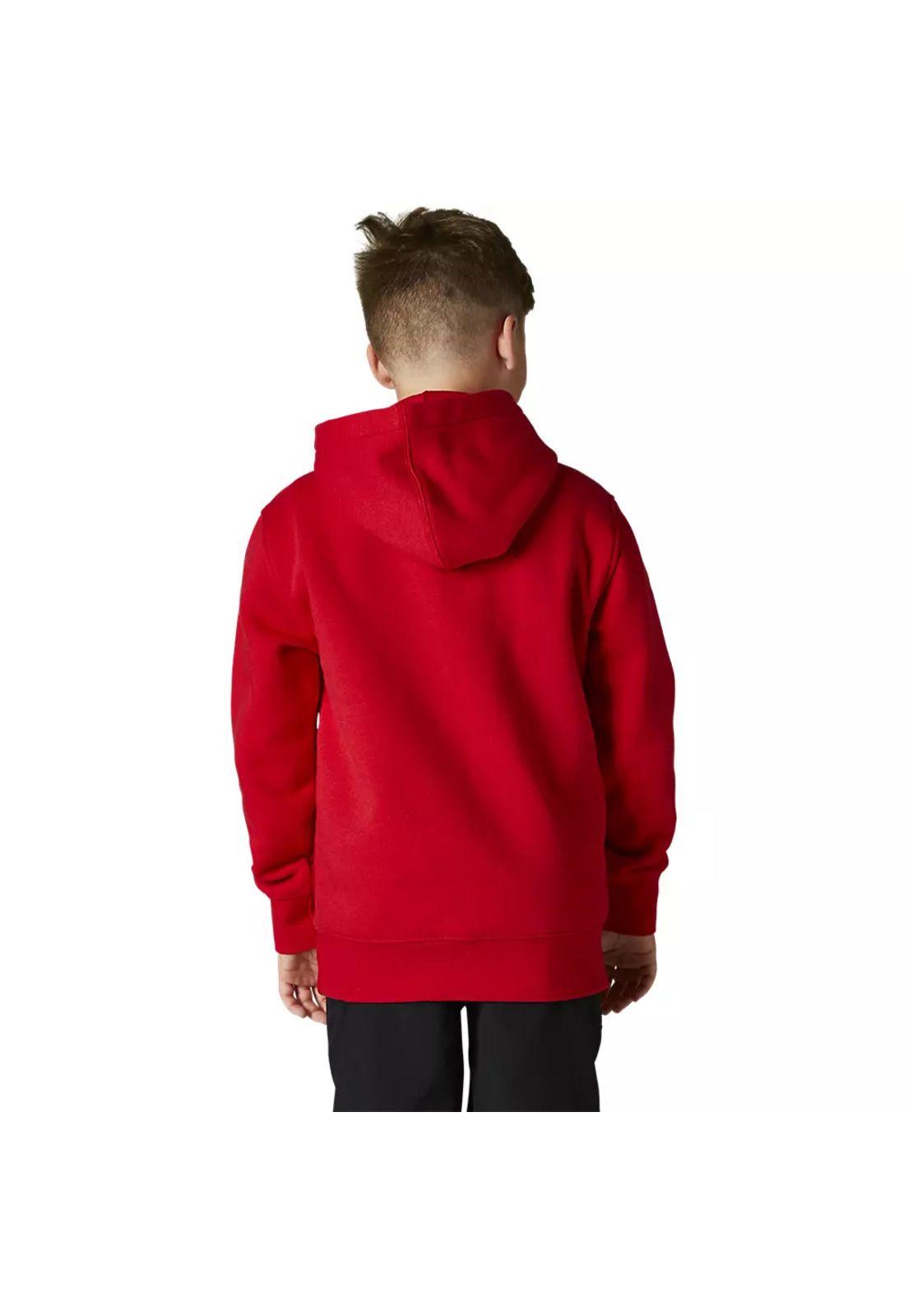 Poleron Lifestyle Niño Pinnacle Rojo Fox-1