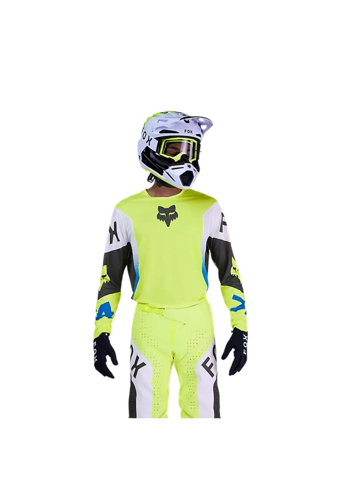 Polera Moto 360 Tine Amarillo Fox-2