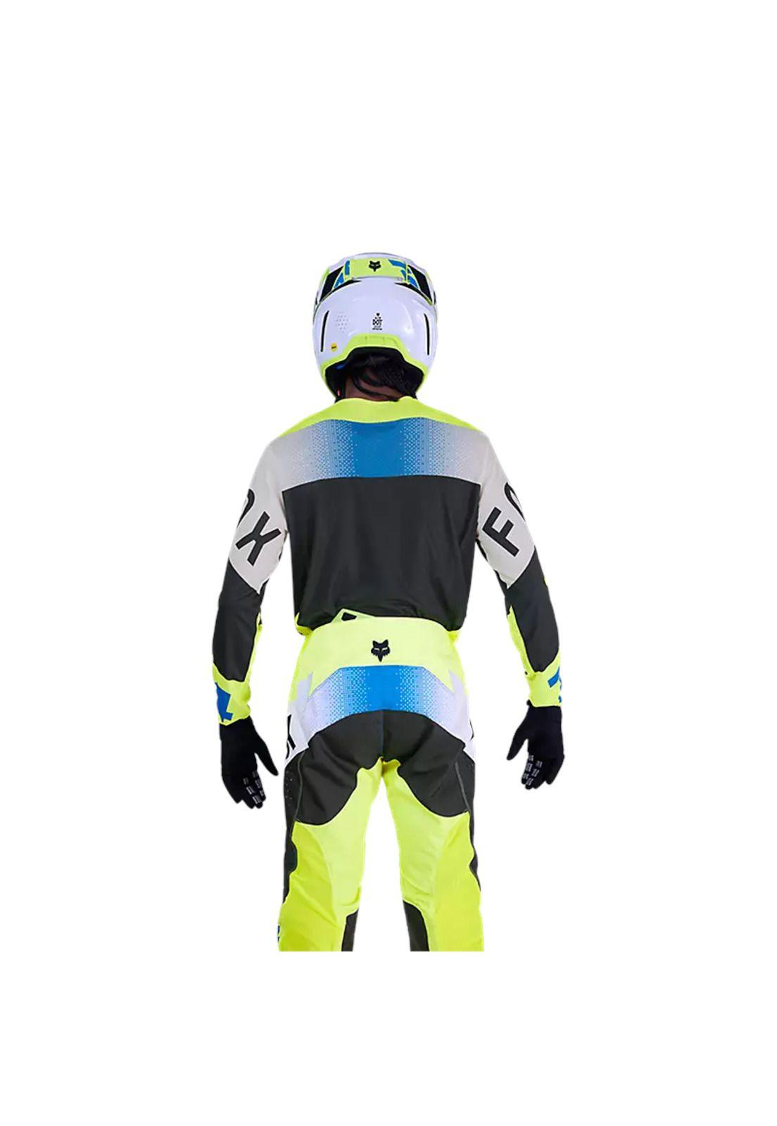 Polera Moto 360 Tine Amarillo Fox-3