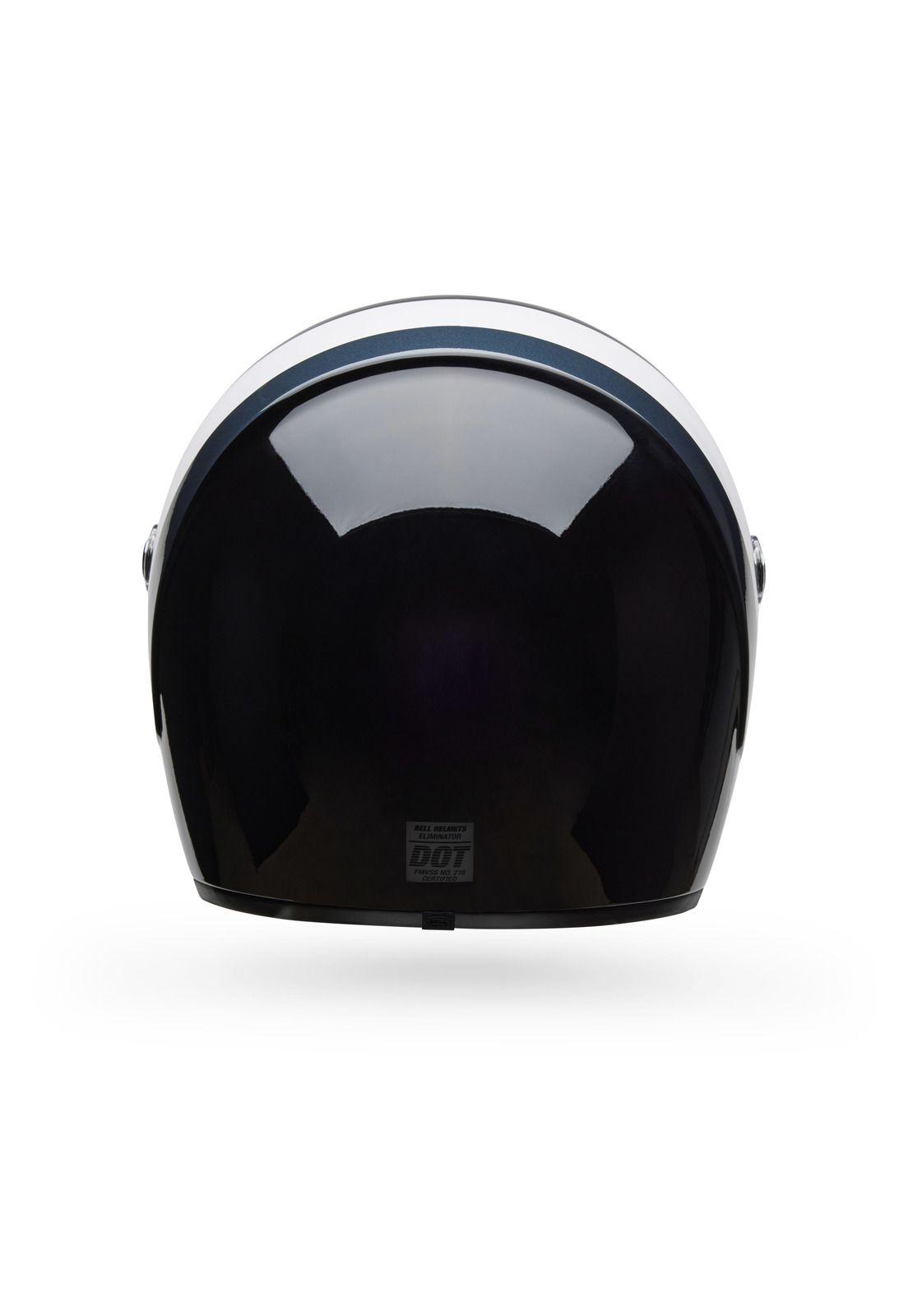 Casco Moto Eliminator Menace Negro Bell-3
