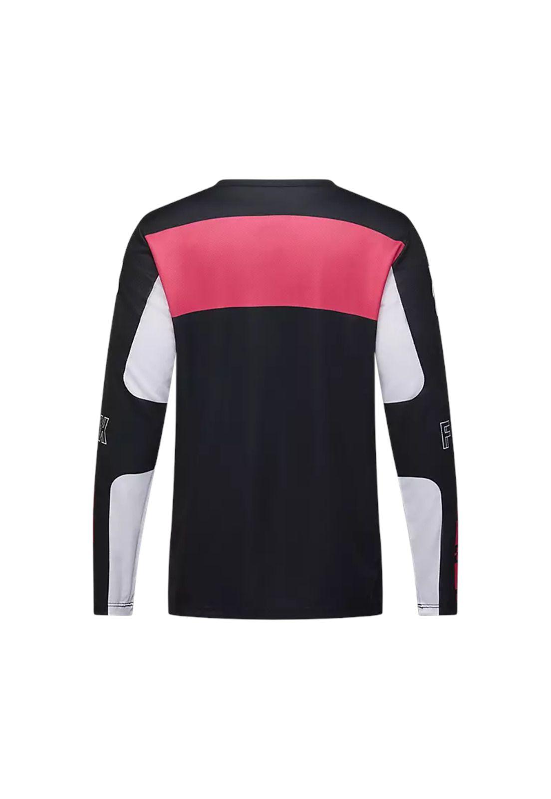 Polera Bicicleta Niño Ranger Digi Image Negro Fox-1