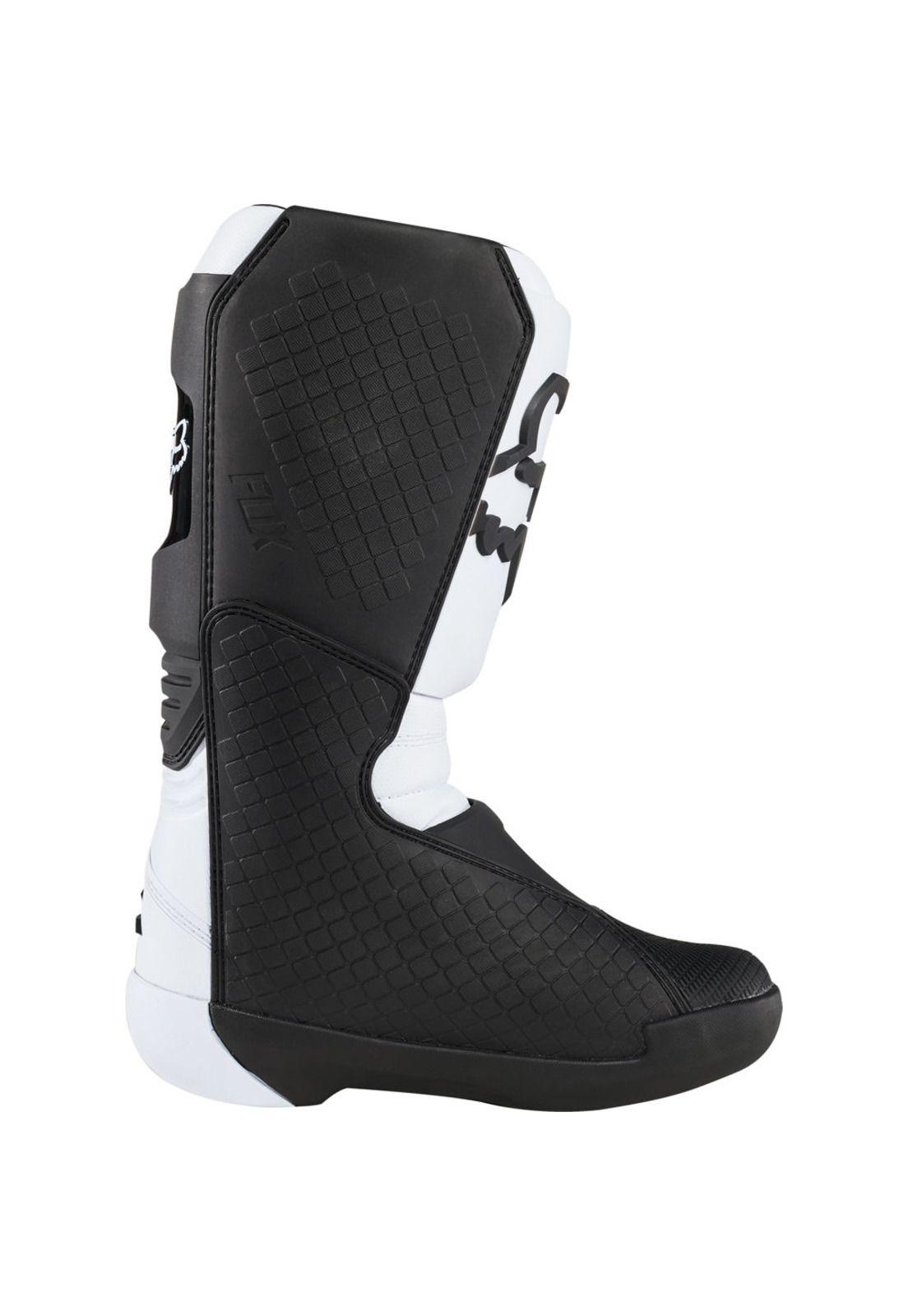 Botas Moto Comp Blanco Fox-2