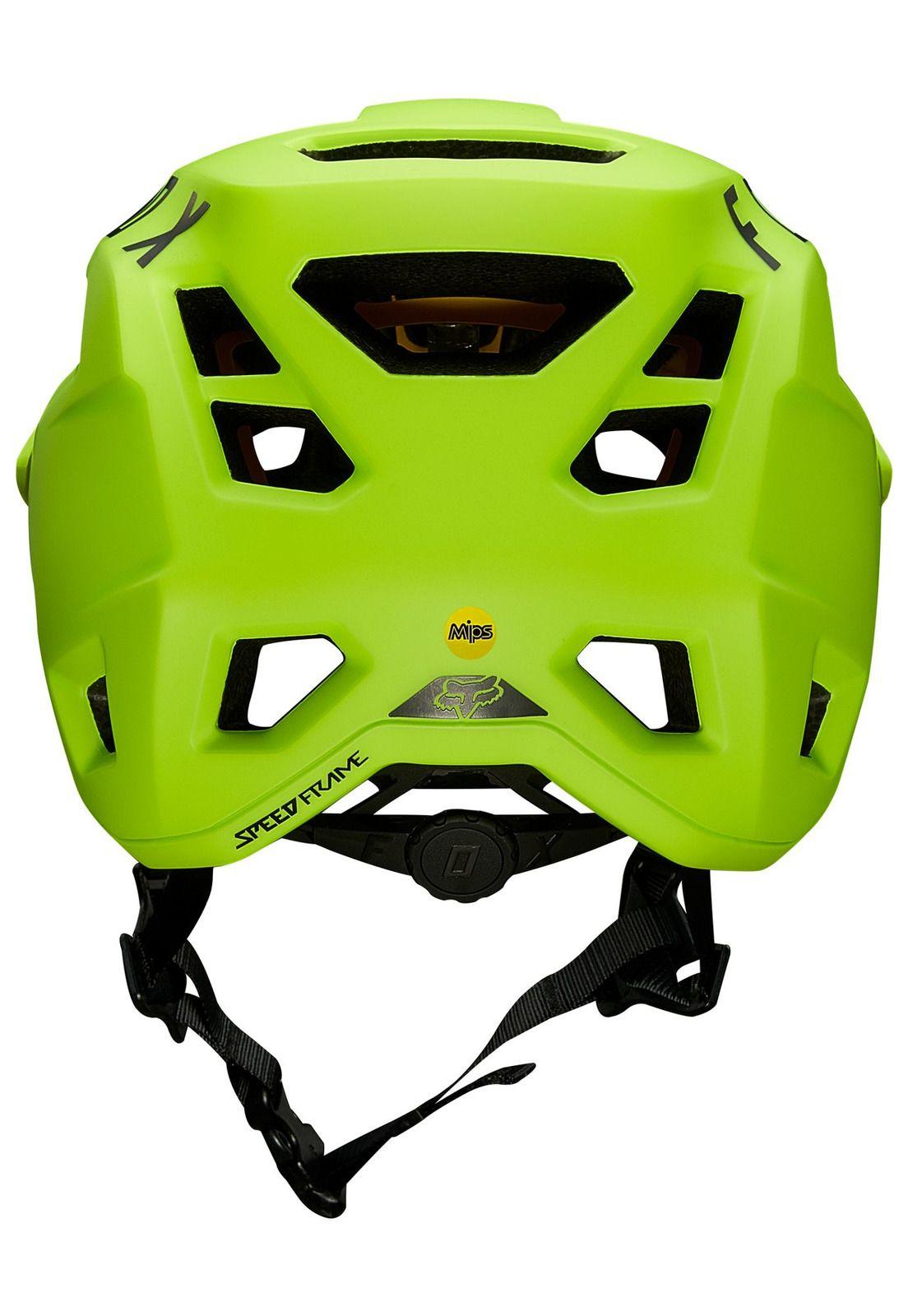 Casco Bicicleta Speedframe Mips Amarillo Fox-3