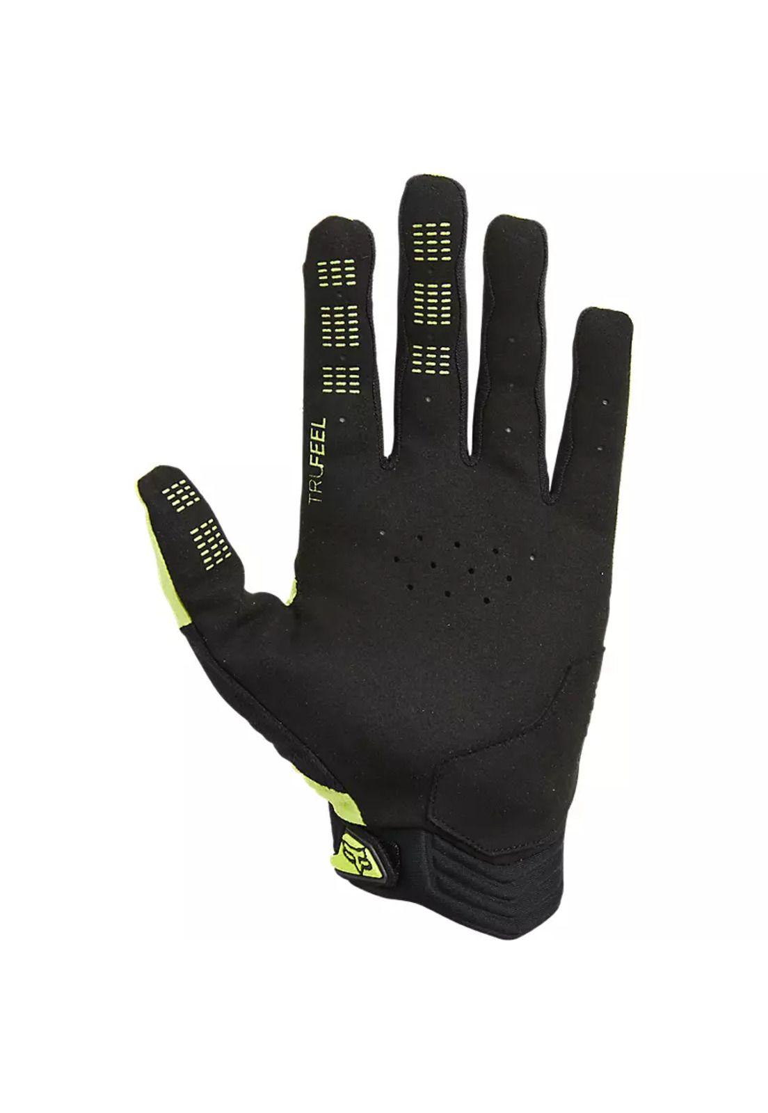 Guantes Bicicleta Niño Defend Amarillo Fox-1