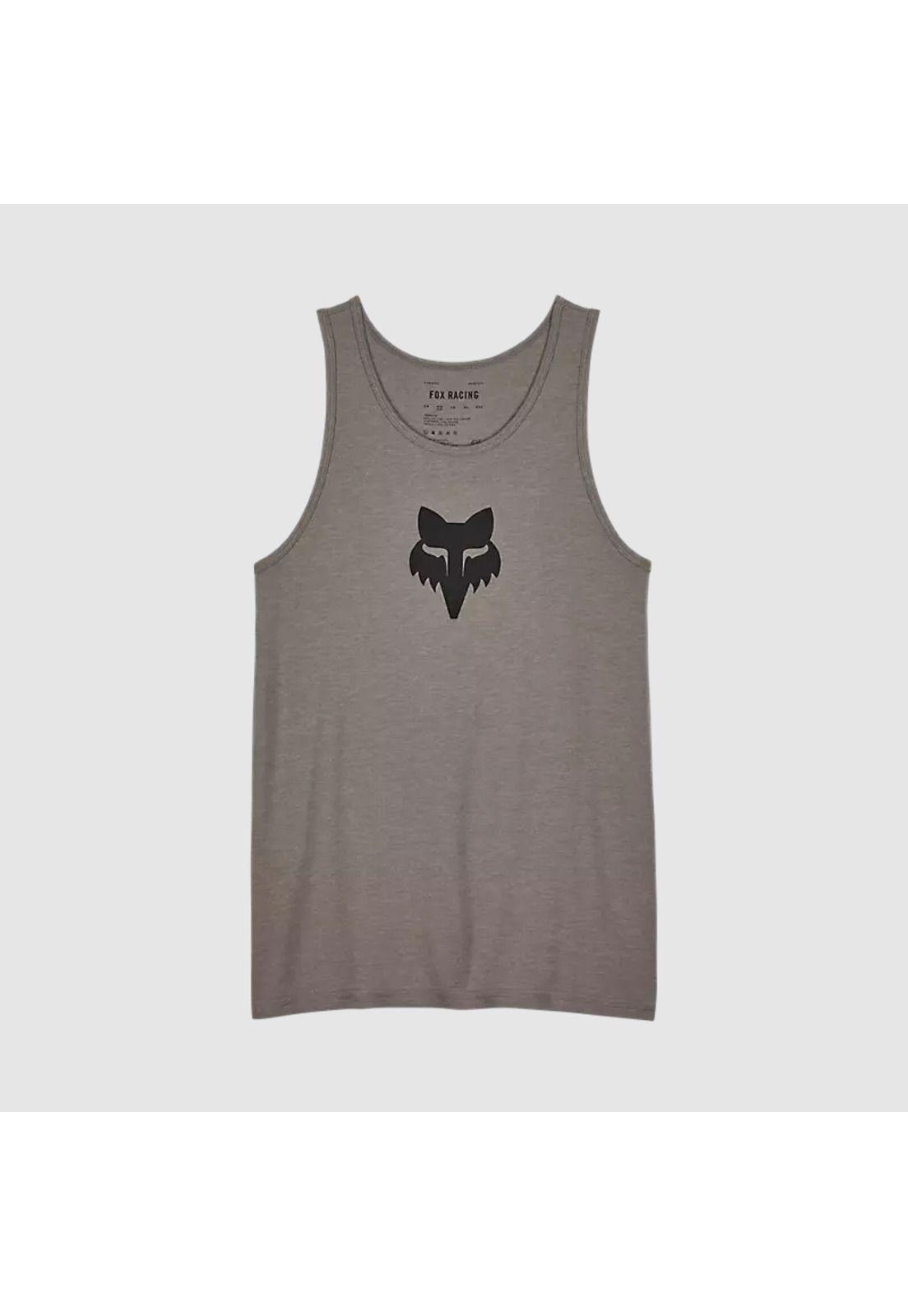 Polera Lifestyle Fox Head Premium Tank Gris Fox-0