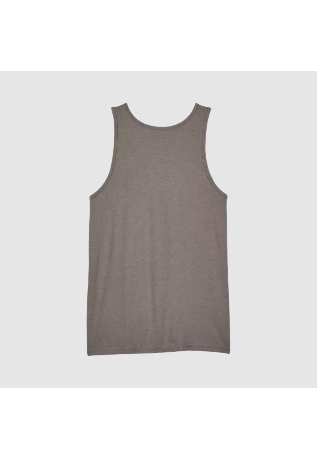 Polera Lifestyle Fox Head Premium Tank Gris Fox-1