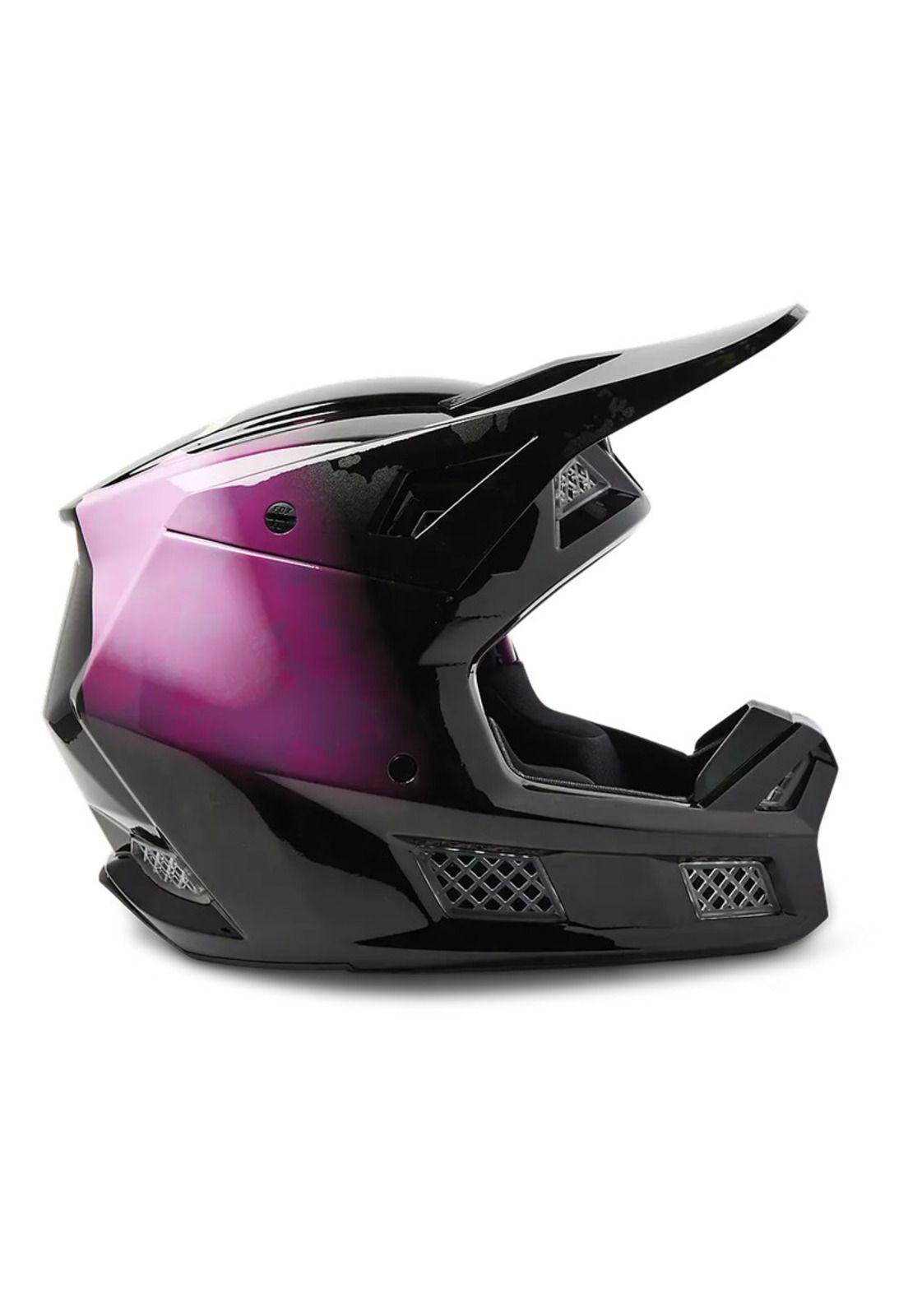 Casco Moto V3 RS Detonate Negro Fox-1
