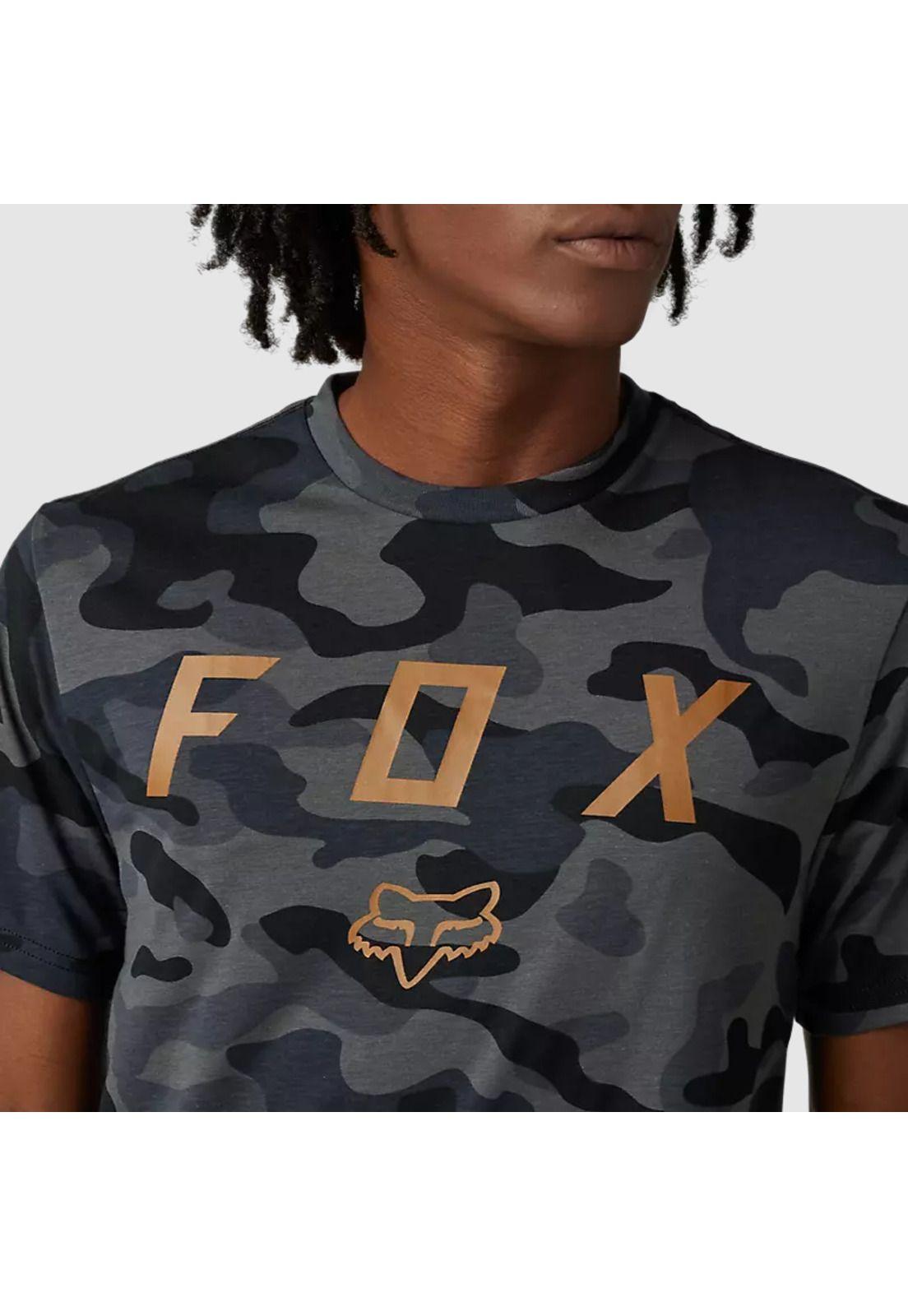 Polera Lifestyle Vzns Camo Negro Fox-2