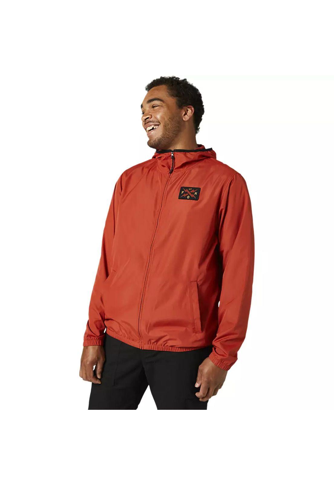 Chaqueta Lifestyle Cortavientos Calibrated Rojo Fox-2