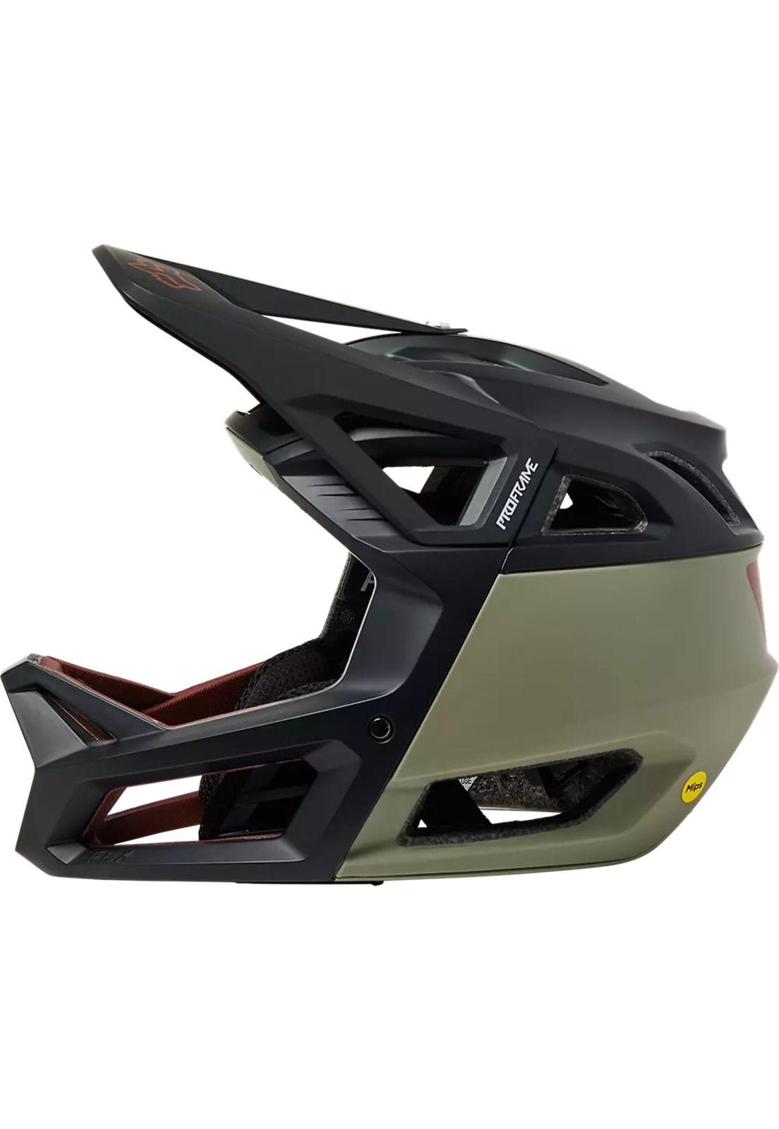 Casco Bicicleta Proframe RS MHDRN Verde/Negro Fox-2
