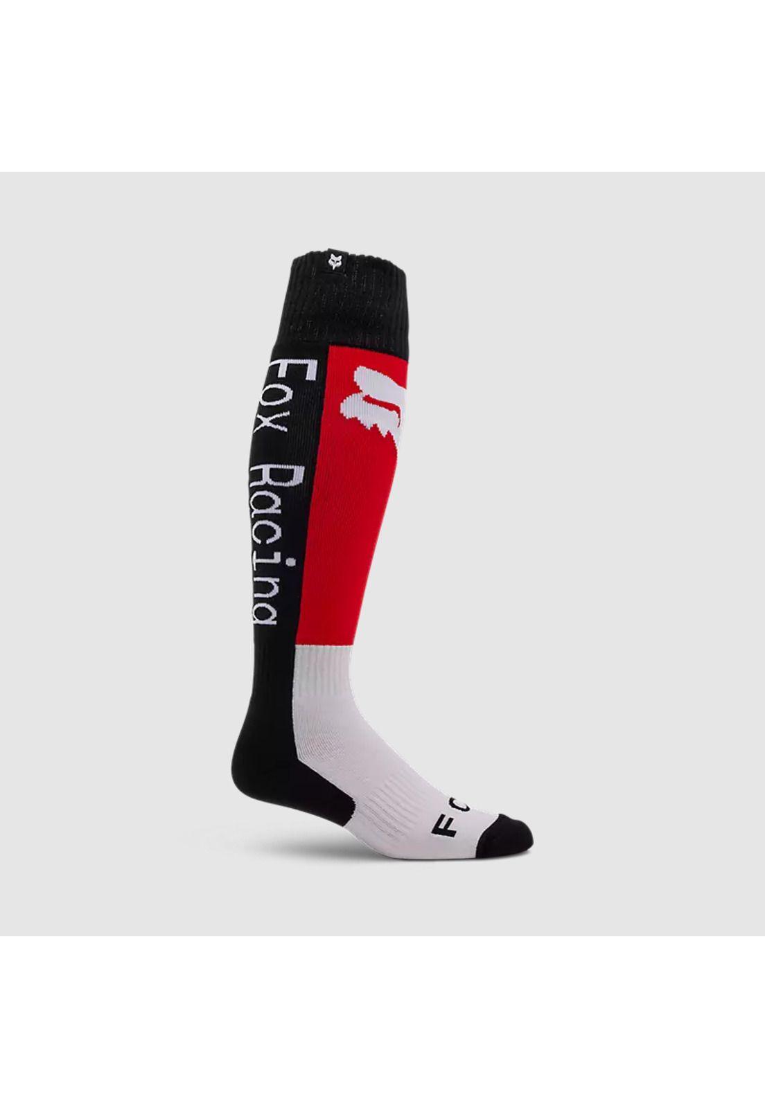 Calcetines Moto Niño 180 Lean Rojo Fox-0