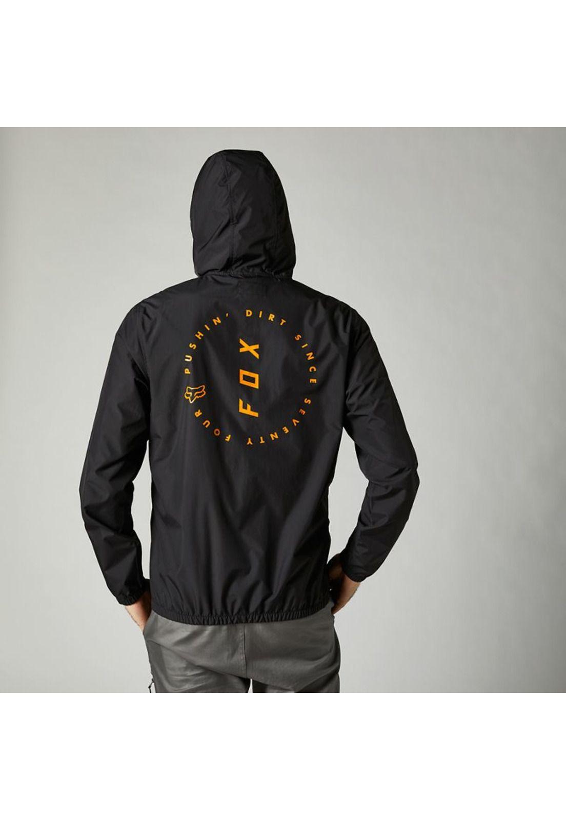 Chaqueta Lifestyle Cortavientos Clean Up Negro Fox-1
