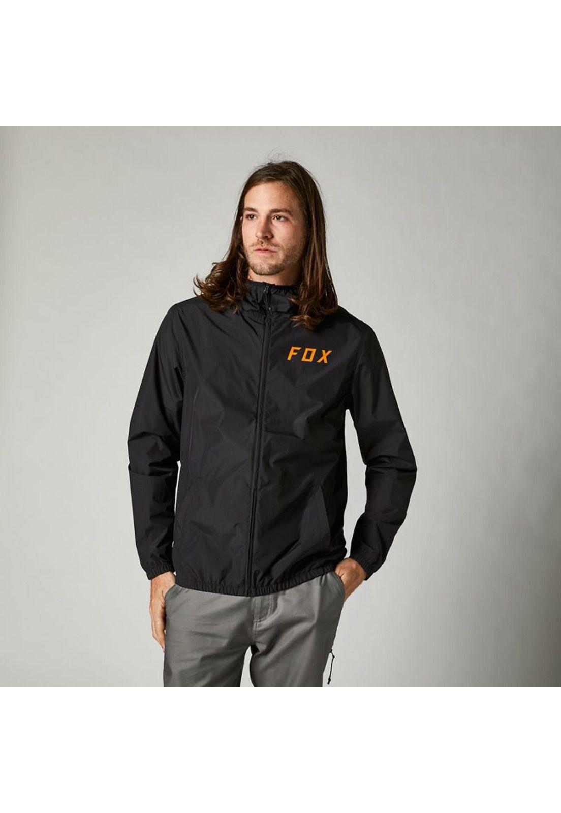 Chaqueta Lifestyle Cortavientos Clean Up Negro Fox-2