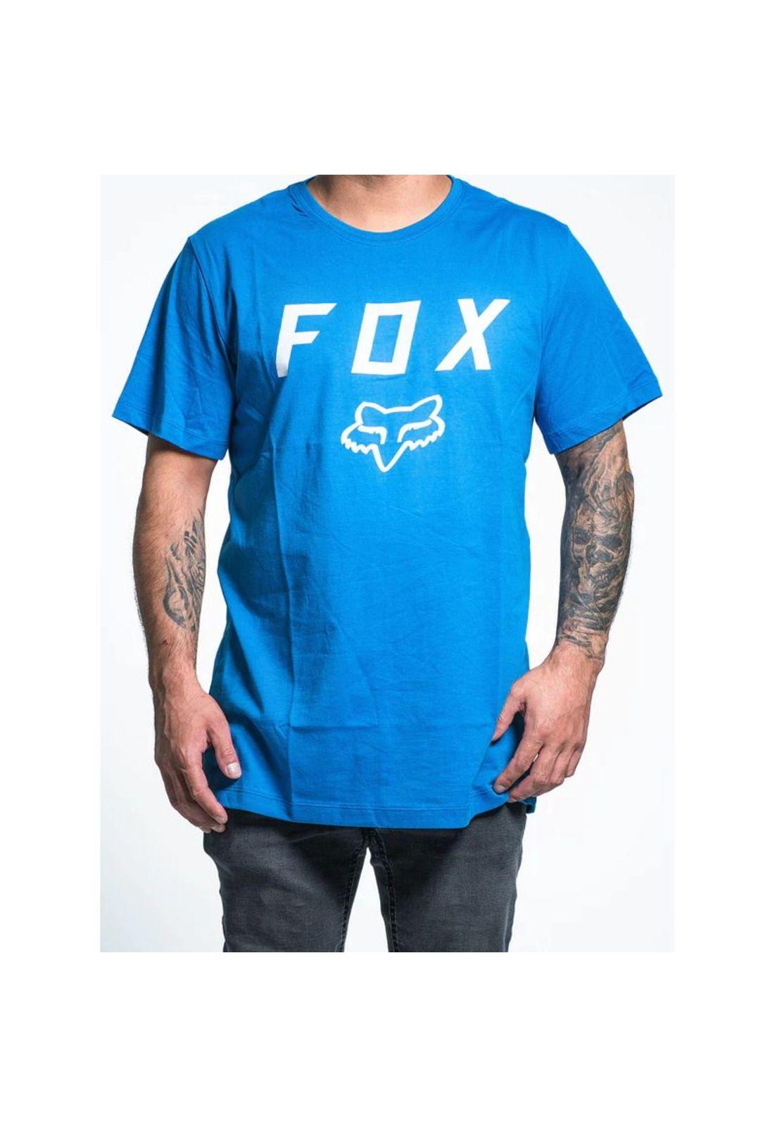 Polera Lifestyle Legacy Moth Azul Fox-0