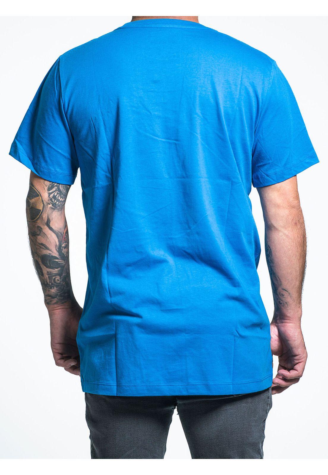 Polera Lifestyle Legacy Moth Azul Fox-2