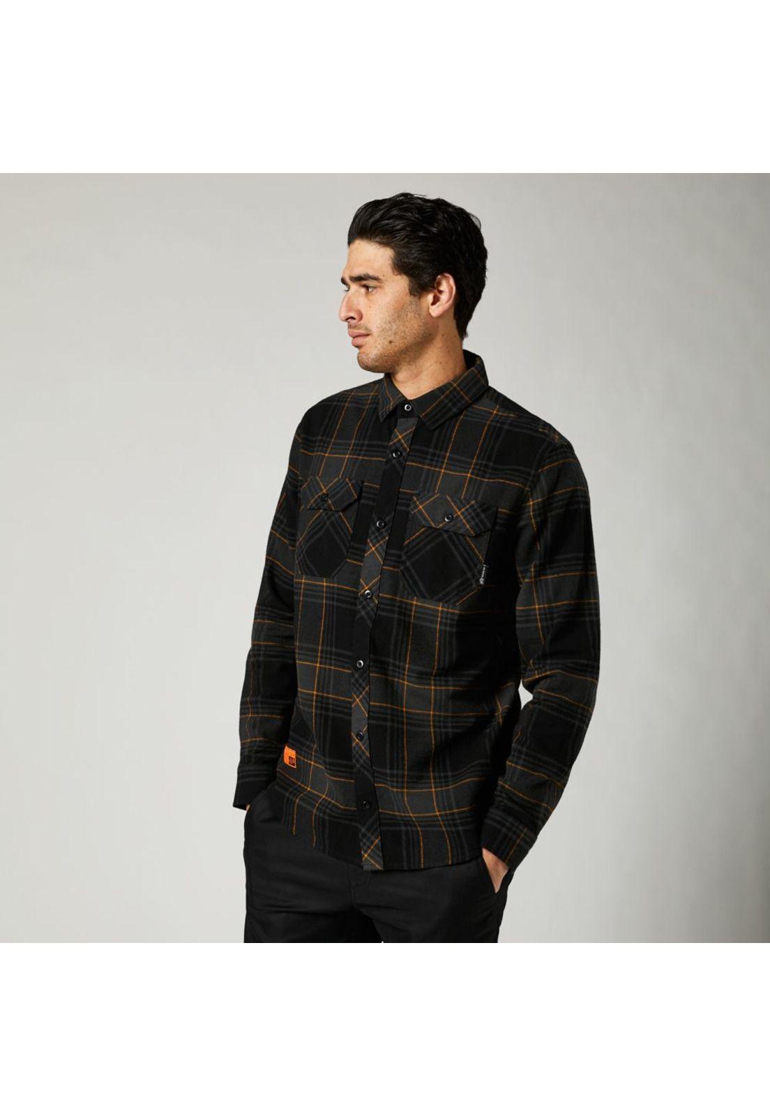 Camisa Lifestyle Traildust 20 Negro Fox-2