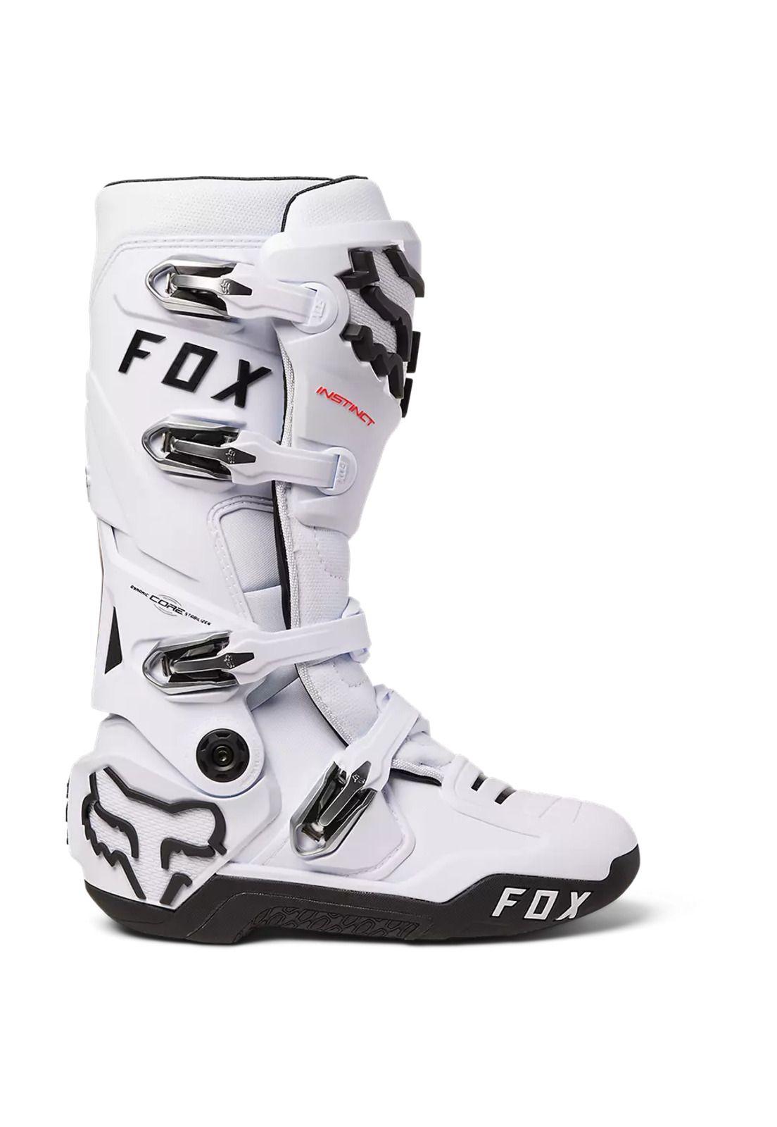 Botas Moto Instinct Blanco Fox-1