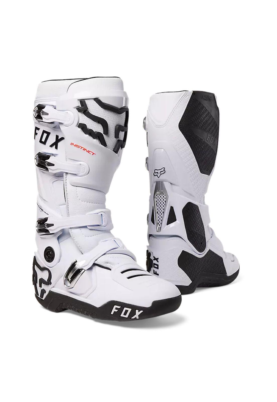 Botas Moto Instinct Blanco Fox-0