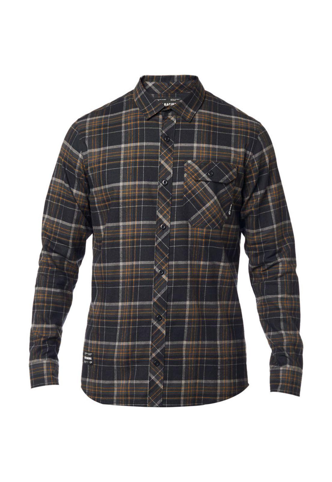 Camisa Lifestyle Gamut Negro Fox-2