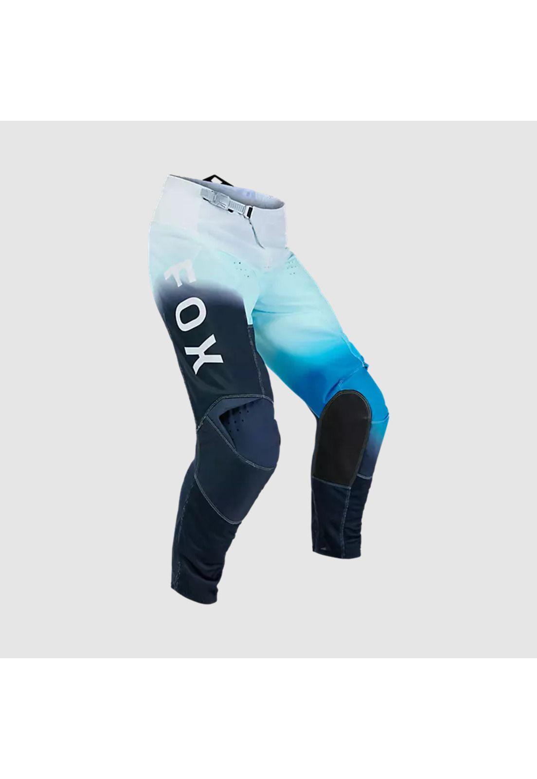 Pantalon Moto Air Haze 180 Azul Fox-0