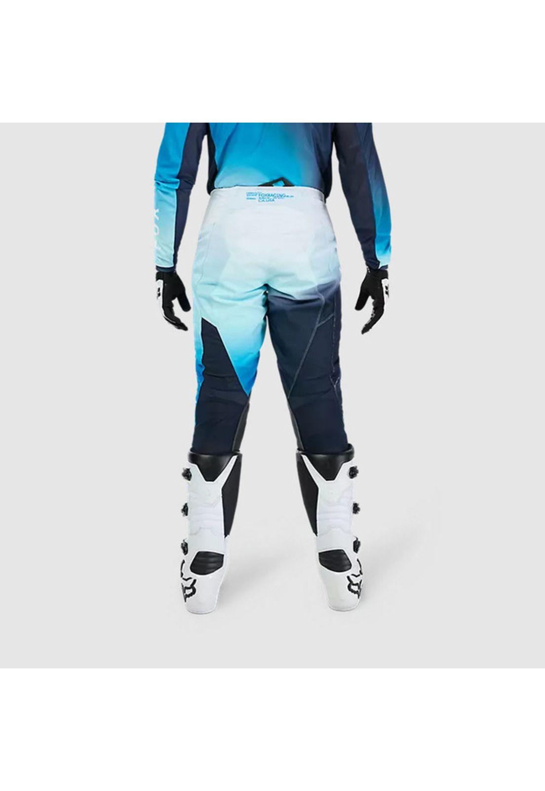 Pantalon Moto Air Haze 180 Azul Fox-4