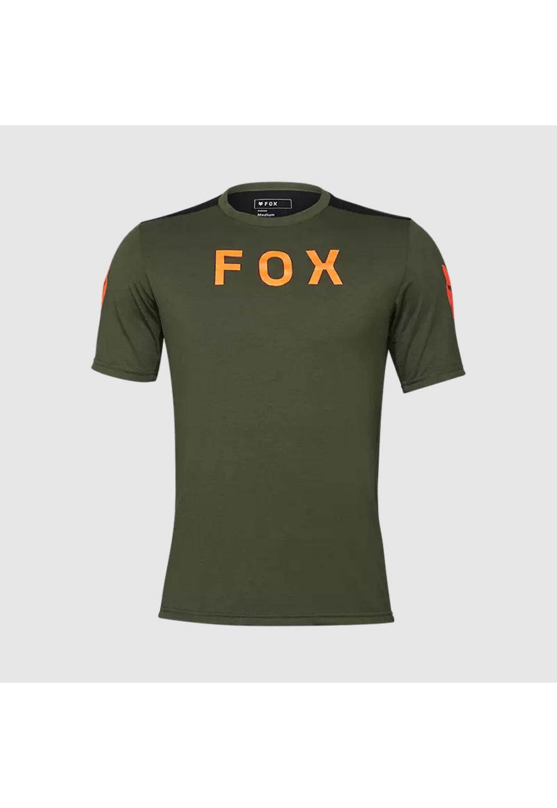 Polera Bicicleta Ranger Aviation drirelease® Verde Fox-0