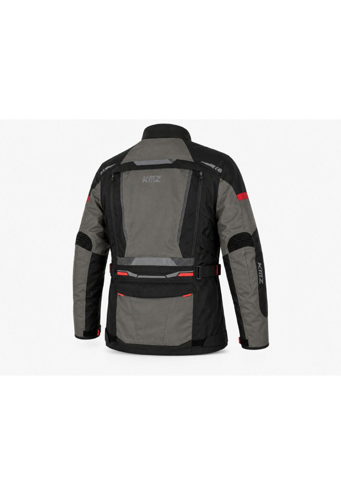 Chaqueta Moto Calle Radiator 2.0 Gris/Negro KMZ-1