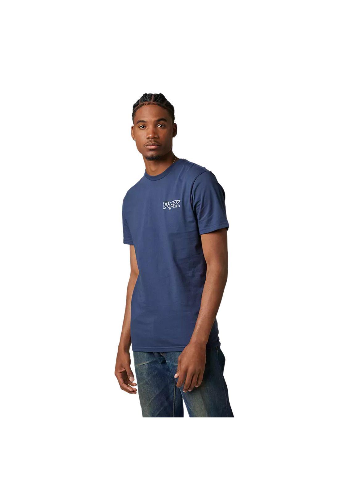 Polera Lifestyle Out and About Azul Fox-1