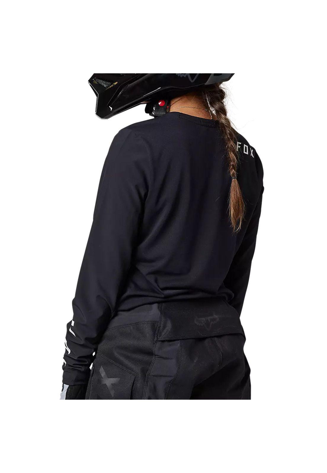 Polera Moto Mujer Ranger Off Road Negro Fox-2