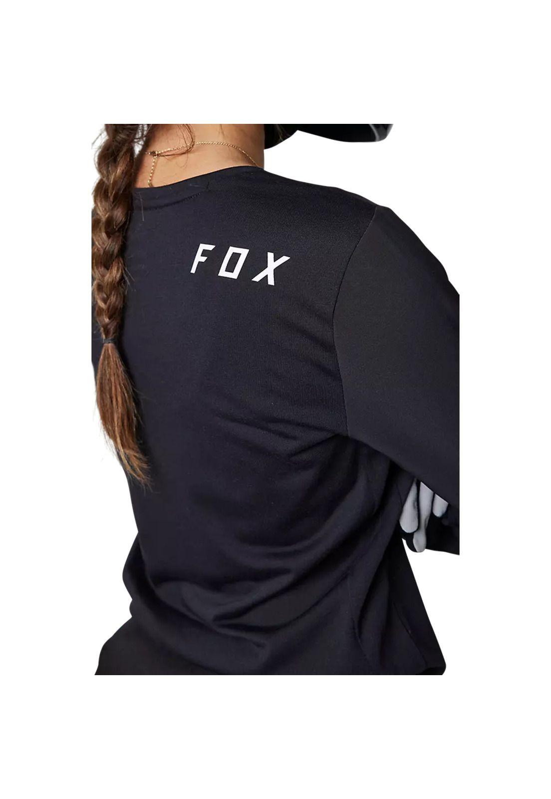 Polera Moto Mujer Ranger Off Road Negro Fox-5