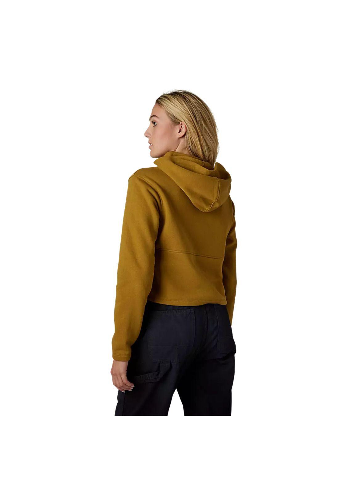 Poleron Lifestyle Mujer Calibrated DWR Camel Fox-2