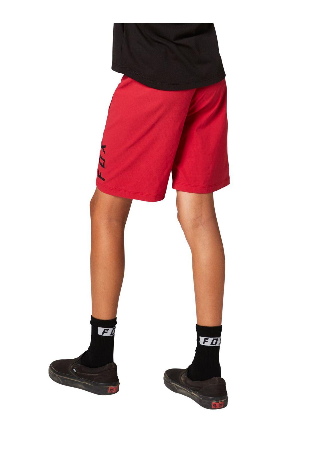 Short Bicicleta Niño Ranger Rojo Fox-1