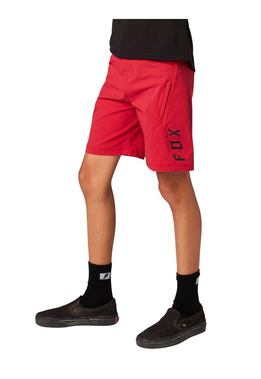 Short Bicicleta Niño Ranger Rojo Fox-2