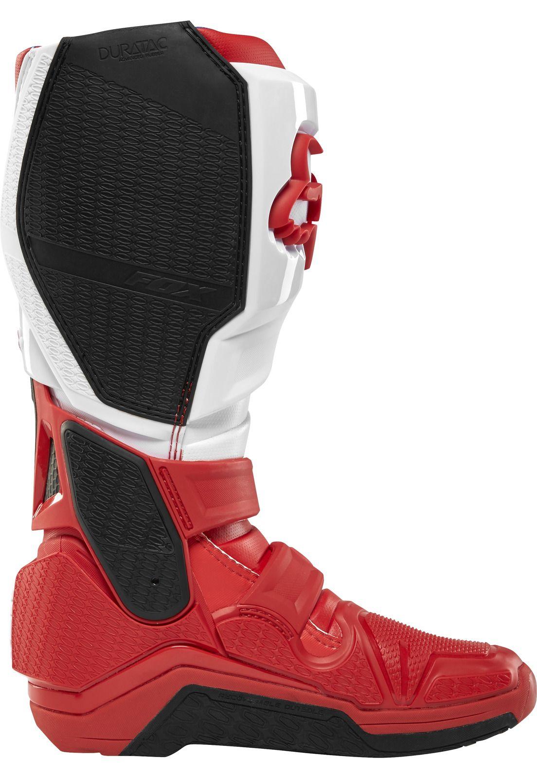 Botas Moto Instinct Rojo Fox-2