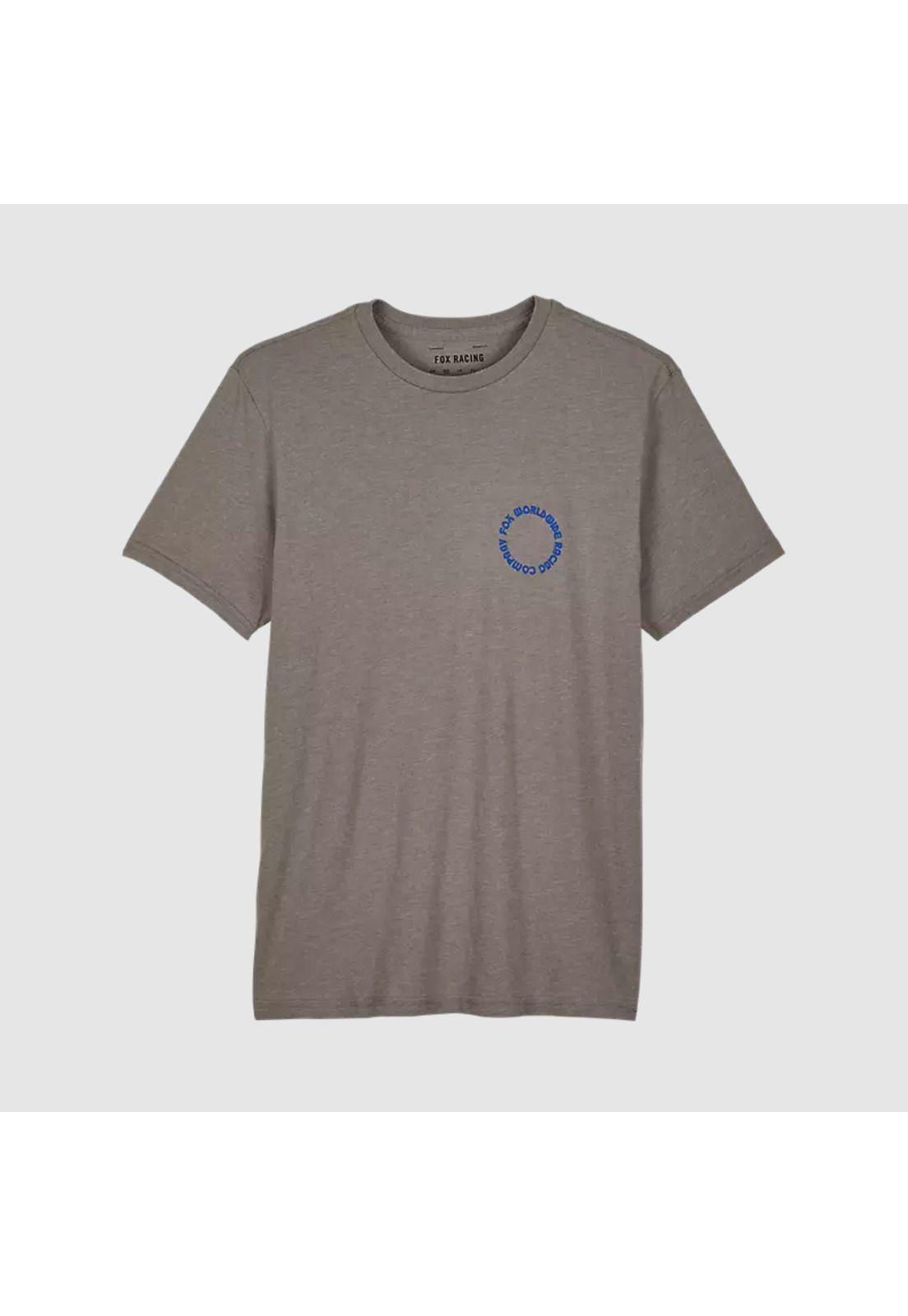 Polera Lifestyle Next Level Gris Fox-0