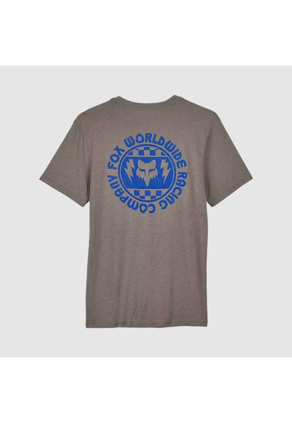 Polera Lifestyle Next Level Gris Fox-1