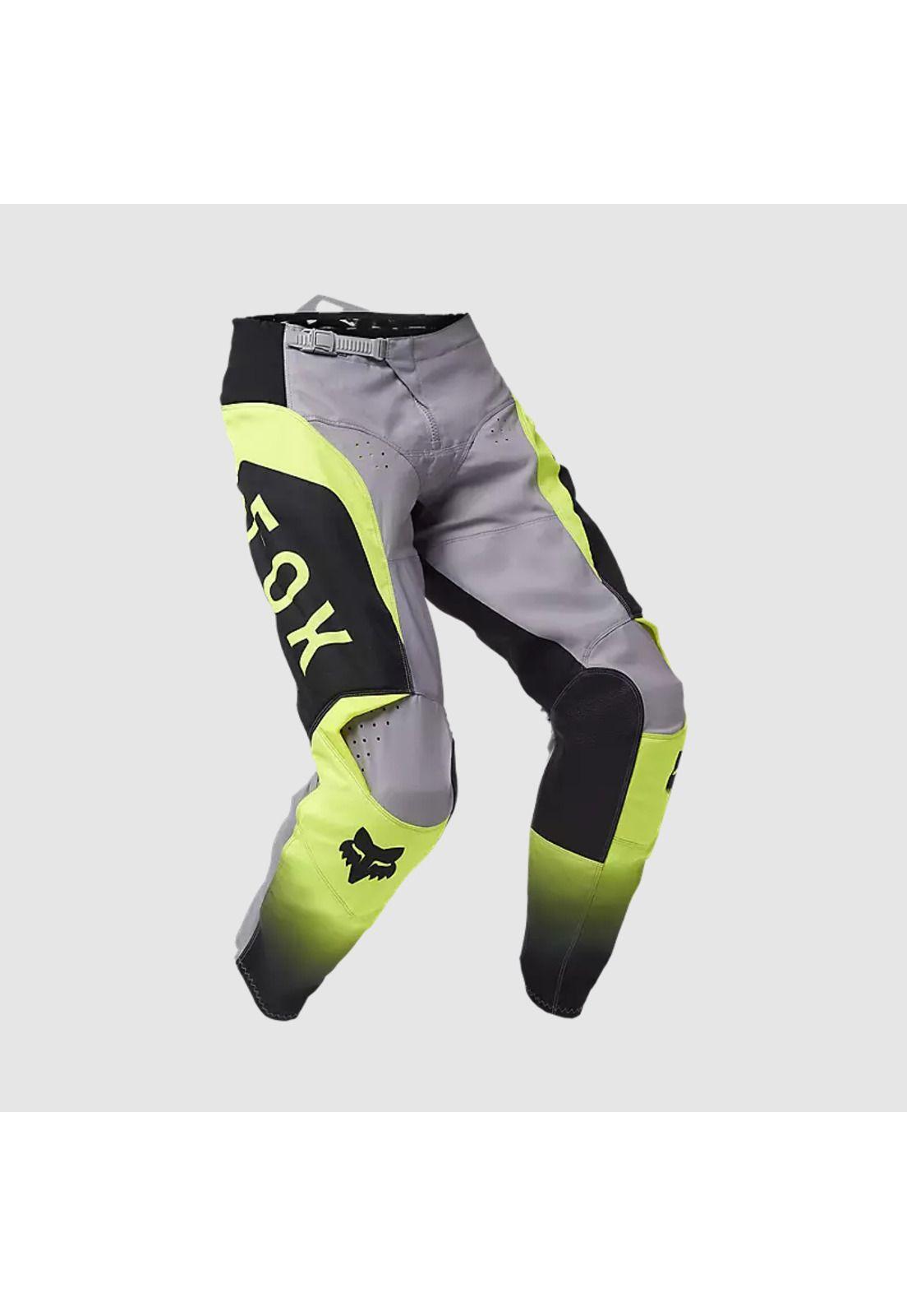 Pantalon Moto 180 Lean Amarillo Fox-0