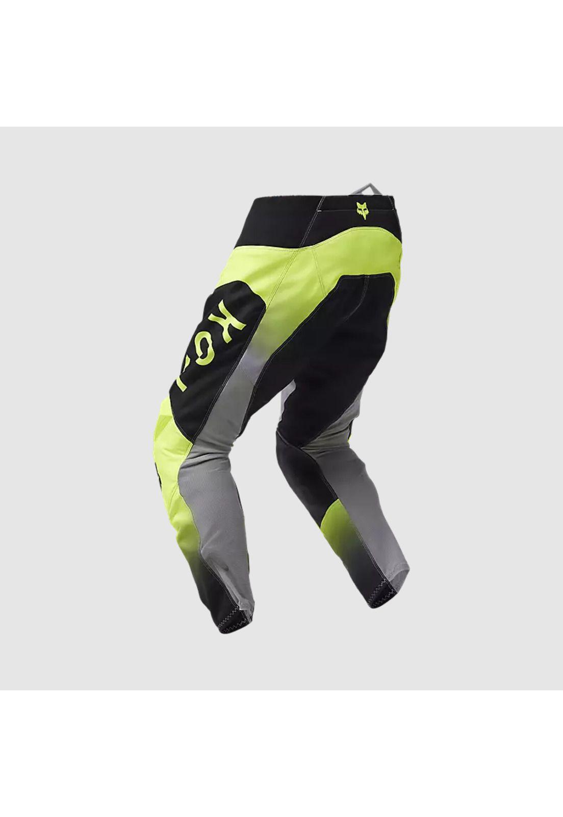 Pantalon Moto 180 Lean Amarillo Fox-1