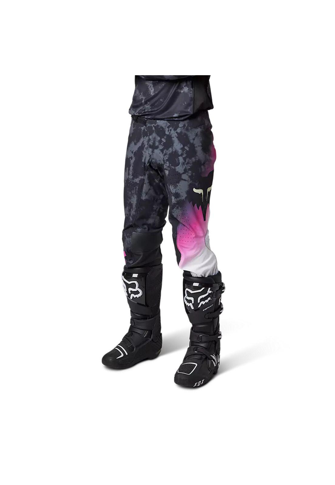 Pantalon Moto Flexair Detonate Negro Fox-1