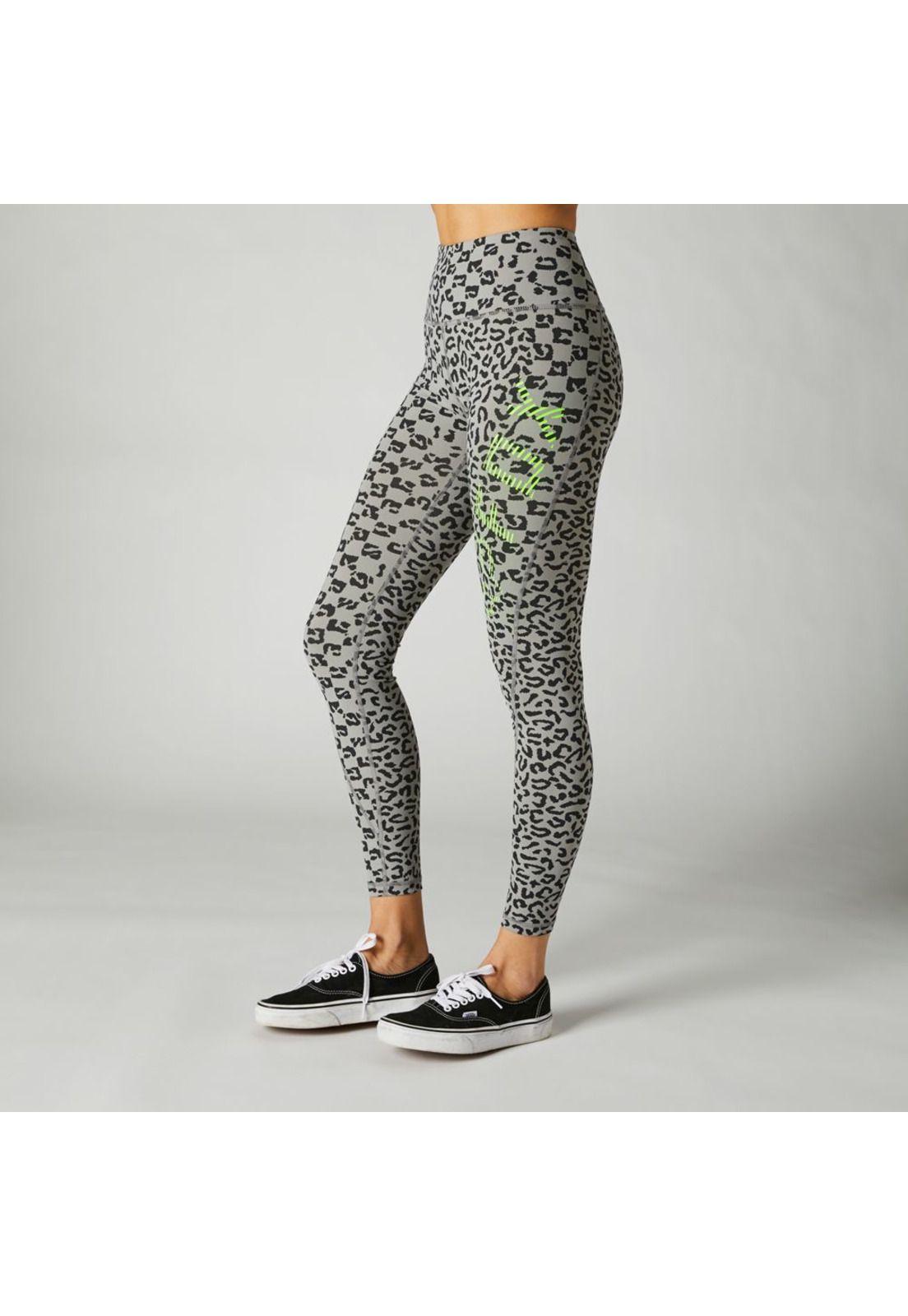 Calzas Lifestyle Mujer Aop Detour Legging Gris Fox-3