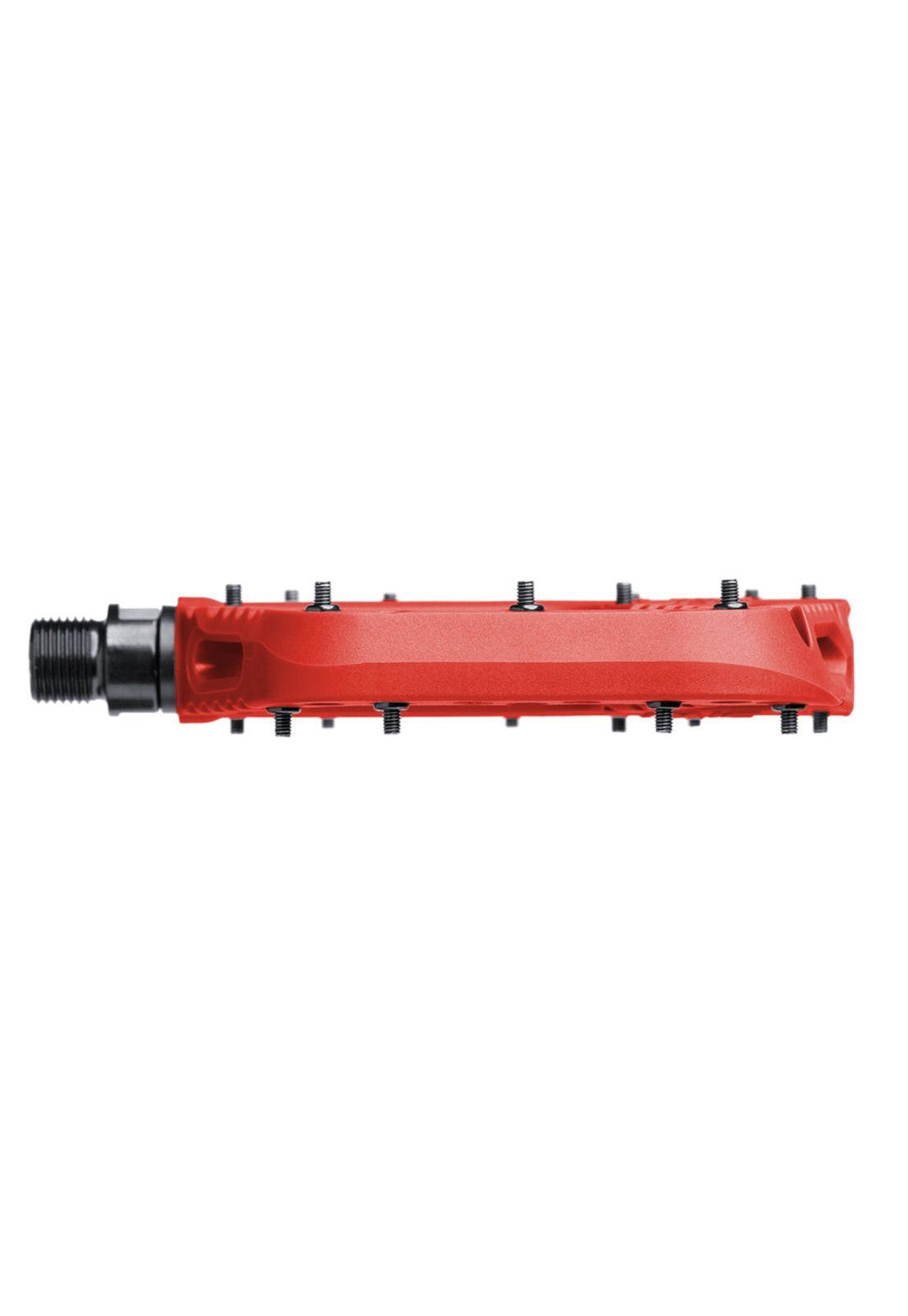 Pedales Bicicleta Flat Resina Rojo One Up-2