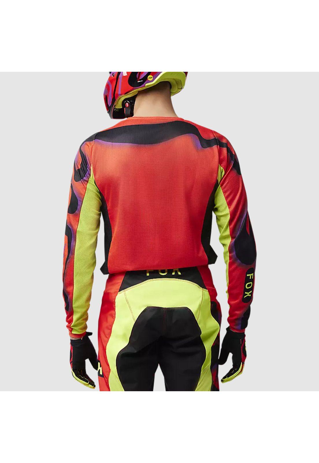 Polera Moto 180 Emotion Rojo Fox-3